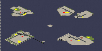 Sea Day [2-4] - Red Alert 2 Map Preview Image